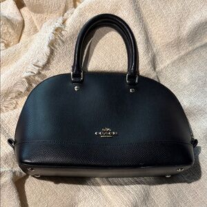 Coach Black Dome Handbag